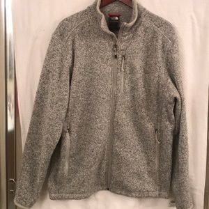 North Face - Men’s Fleece Zip Size Large
